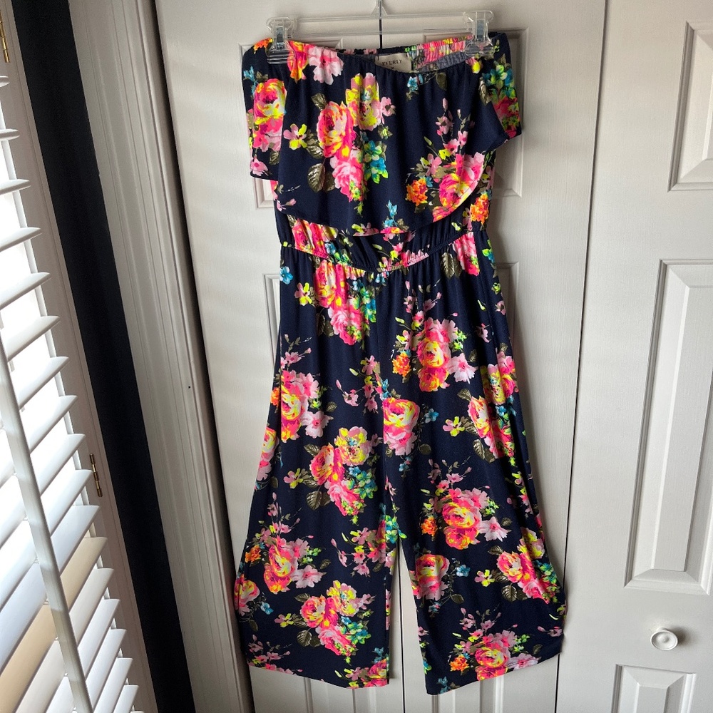 Fluorescent Floral Jumper